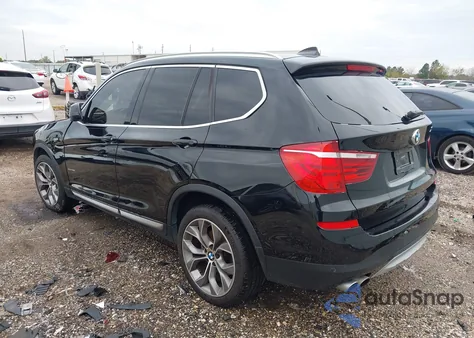 2017 BMW X3 Sdrive28I from USA, damaged, VIN 5UXWZ7C53H0V86302